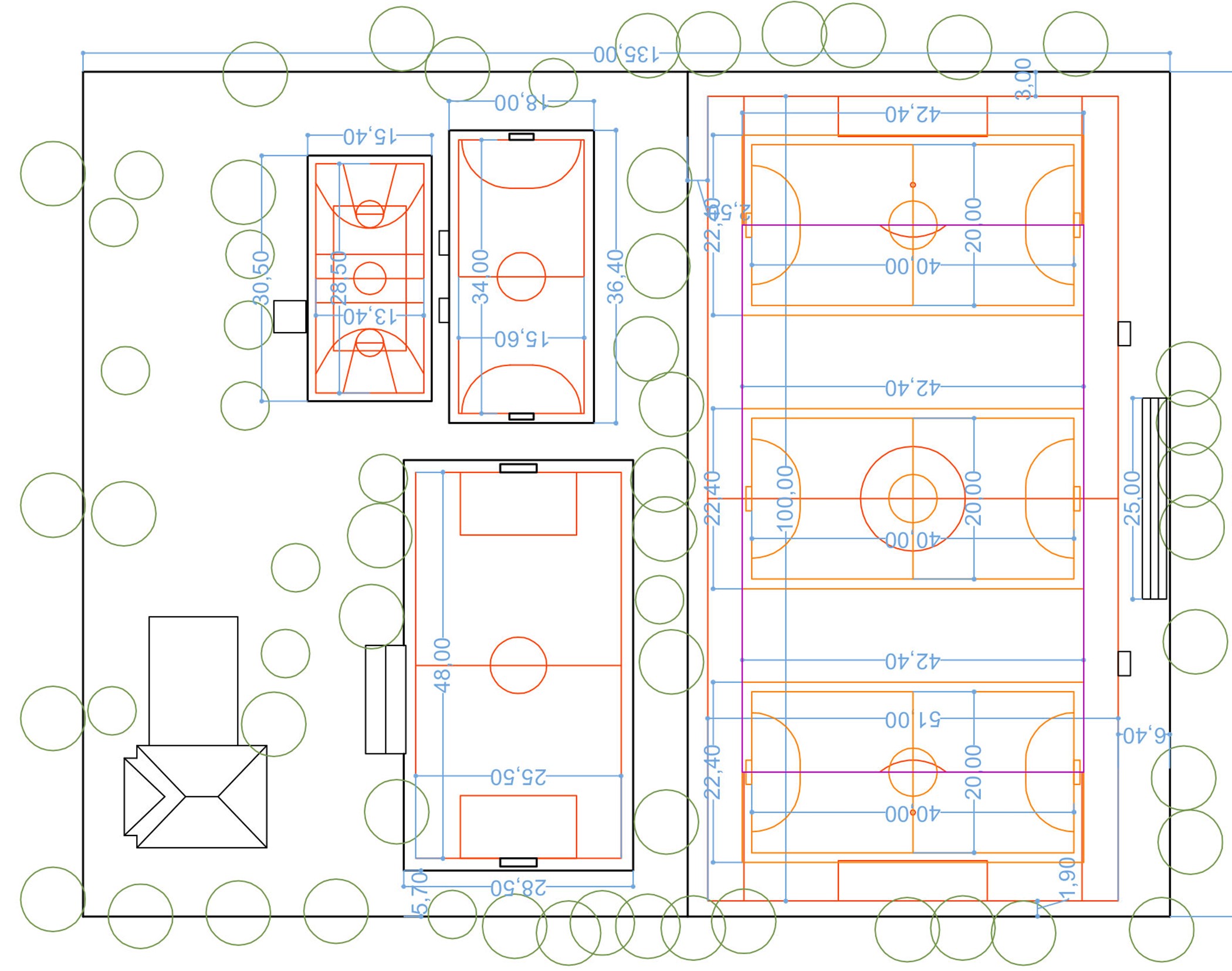 Proposta di assetto campo a 11