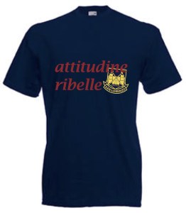 T-Shirt Attitudine Blu