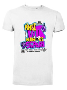 T-Shirt Finchè Vita 2025 Bianca