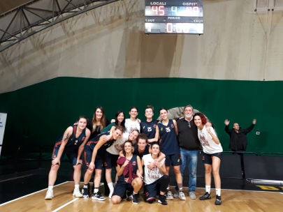 Terza vittoria consecutiva per l&rsquo;Atletico San Lorenzo - basket femminile