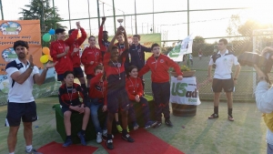 La squadra dei giovanissimi dell'Atletico San Lorenzo