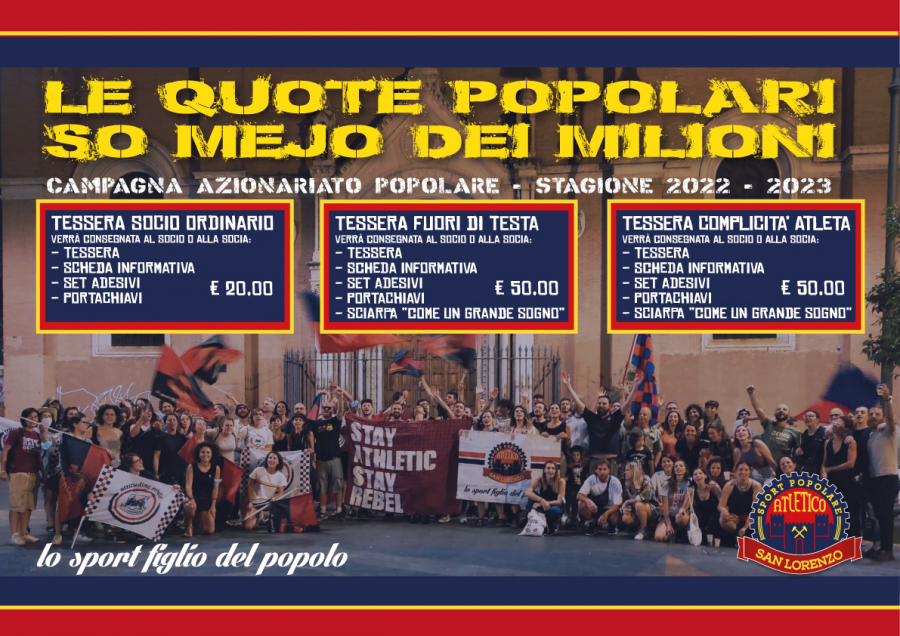 Campagna Azionariato Popolare 2022/2023
