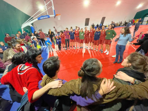 Quinta vittoria per le Rossoblù del basket