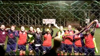 Le 100 gare delle rossoblù in LND festeggiate col botto: 4-5 corsaro sulla capolista Roma Calcio Femminile