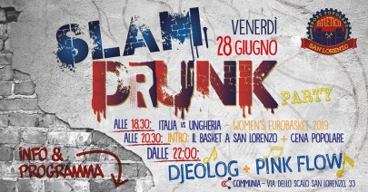 Slam drunk party a cura dell&#039;Atletico San Lorenzo basket