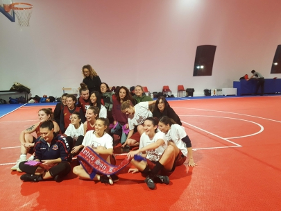 Esordio vincente in casa per le rossoblu del basket