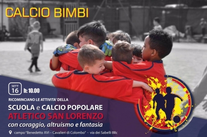 Ripresa allenamenti Calcio Giovanile