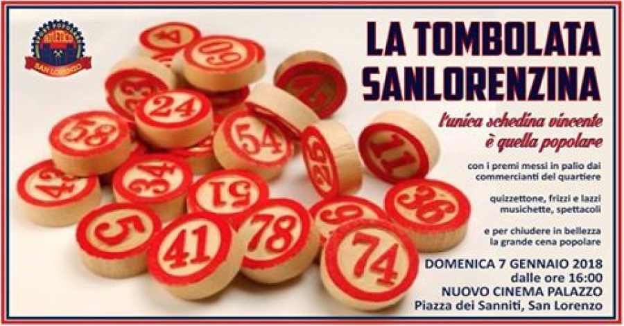 Tombolata Sanlorenzina - 6ª Edizione